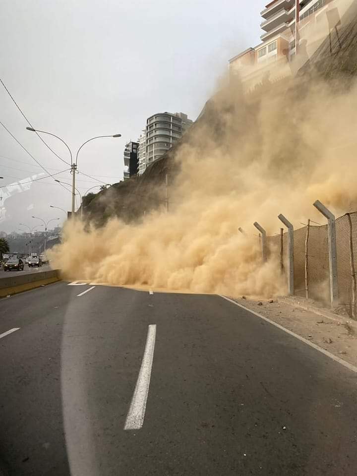 Temblor en Lima: se reportan deslizamientos en la Costa&nbsp;Verde