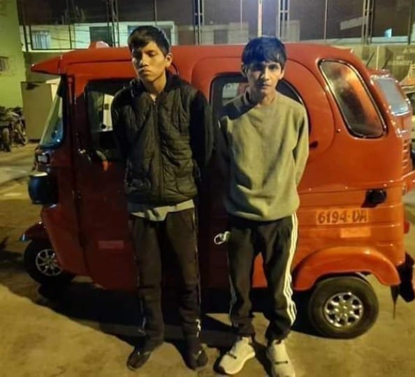 Huacho: nueve meses de prisión preventiva contra jóvenes que robaban celulares en&nbsp;mototaxi