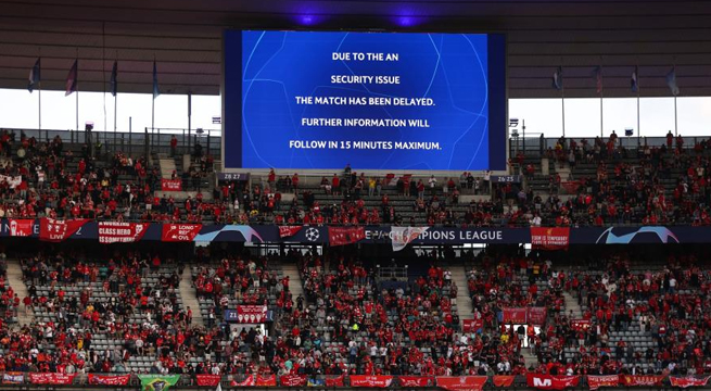 Tres peruanos serán juzgados en Francia por robar en final de Champions&nbsp;League