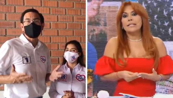 Magaly Medina tras oír descargos de Martín Vizcarra sobre Zully Pinchi: “Lo niega con un desparpajo&nbsp;tremendo”