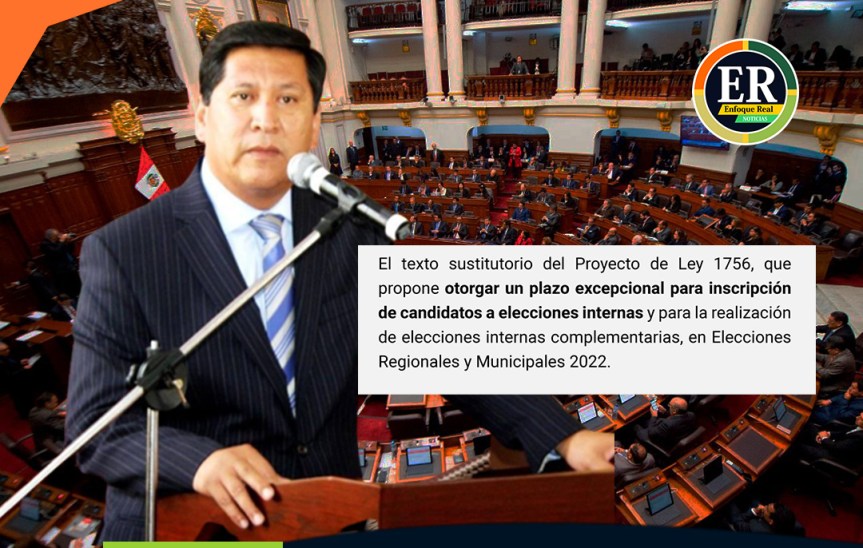 Juan Álvarez critica al Congreso por aprobar PL que otorga plazo excepcional para inscripción de candidatos a elecciones&nbsp;internas