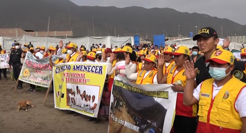 Juramentación de 24 Juntas Vecinales en el centro poblado Nuevo&nbsp;Amanecer