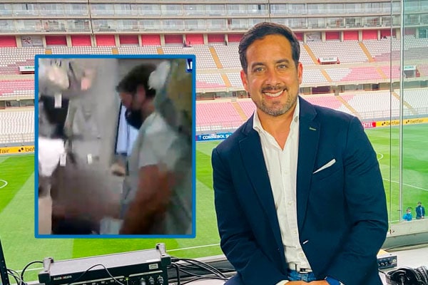 Óscar del Portal fue a comprar ropa de maternidad tras&nbsp;ampay