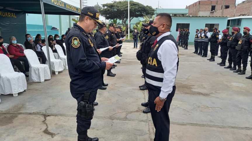 Reconocen a policías por su destaca labor durante el mes de&nbsp;mayo