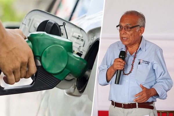 Aníbal Torres tras alza de gasolina: «convierte tu vehículo de gasolina a GNV y ahorra 5 soles por&nbsp;galón»