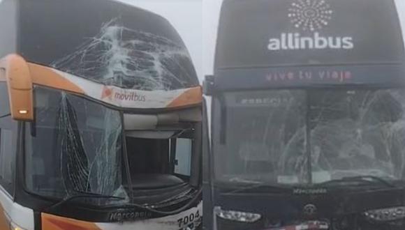 Variante de Pasamayo: unos 20 vehículos chocaron en cadena en la Panamericana&nbsp;Norte