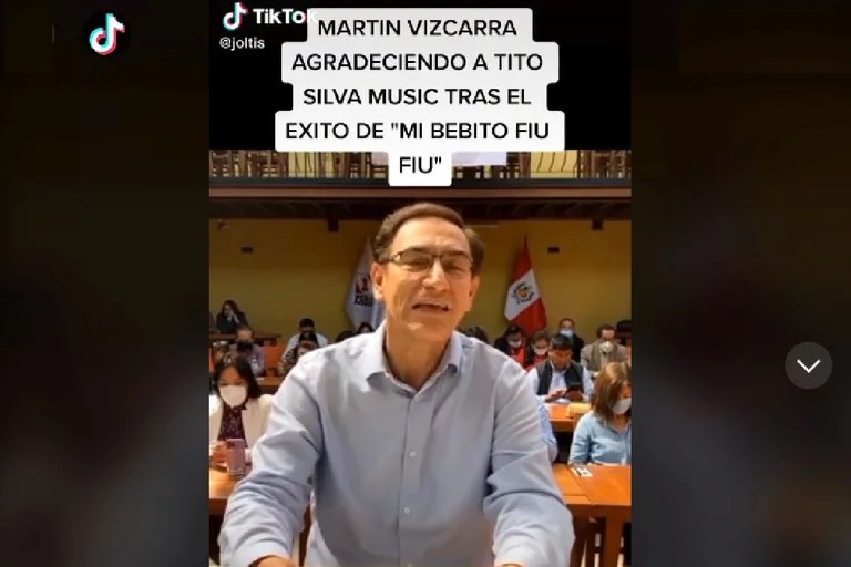 Martín Vizcarra felicitó a Tito Silva Music por el éxito ‘Mi bebito fiu fiu’, donde mencionan su supuesta&nbsp;infidelidad