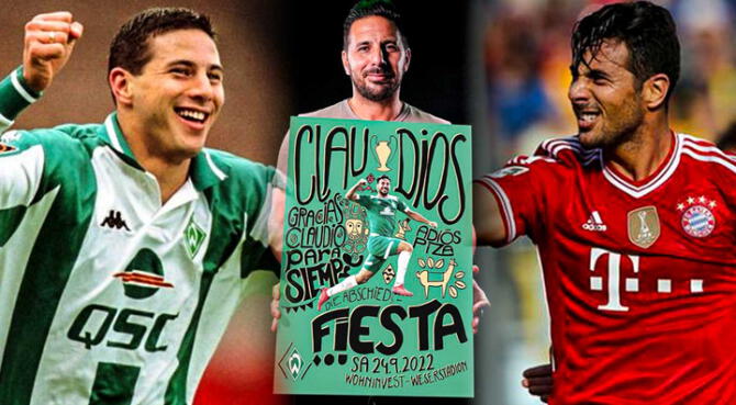 Claudio Pizarro confirmó partido de despedida con Bayern Múnich y Werder&nbsp;Bremen