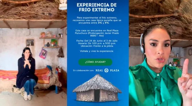 Usuarios indignados contra campaña de experiencia de frío extremo: «Que&nbsp;vergüenza»