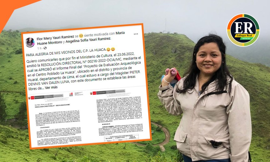 Obra de agua y desagüe en «La Huaca» será una realidad, afirma regidora Flor&nbsp;Yauri