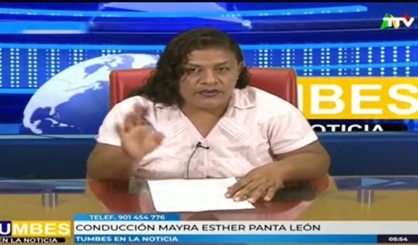 ¡No se hace eso, Kevin! Conductora de TV se molesta tras protagonizar blooper en&nbsp;vivo