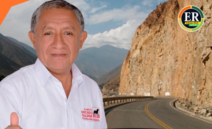 Marcos Oriundo comprometido en impulsar la culminación de la segunda etapa de la carretera Huaral – Acos –&nbsp;Huayllay