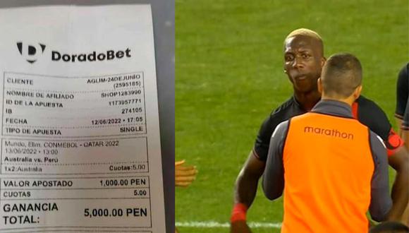 Ni Judas se atrevió a tanto: Peruano apuesta todo el retiro de su AFP a favor de&nbsp;Australia