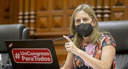 María del Carmen Alva denunciará a “responsables” de filtrar audios con contenido&nbsp;golpista