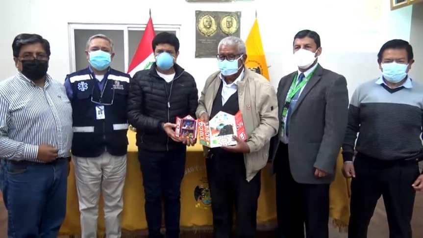 Diresa de la región Lima y Ancash visitan la municipalidad y hospital de Huaral intercambiar las estrategias exitosas de vacunación contra la Covid&nbsp;19