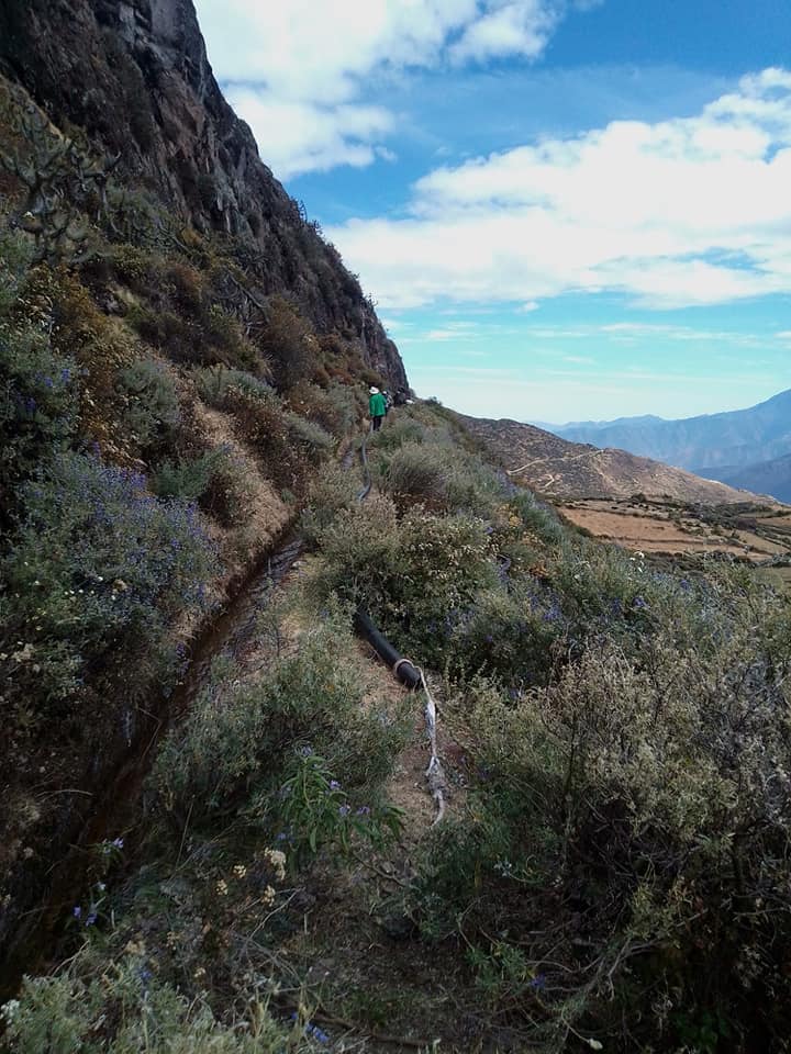 Municipio de Atavillos Alto viene ejecutando el proyecto de mejoramiento del canal de riego de&nbsp;Chisque