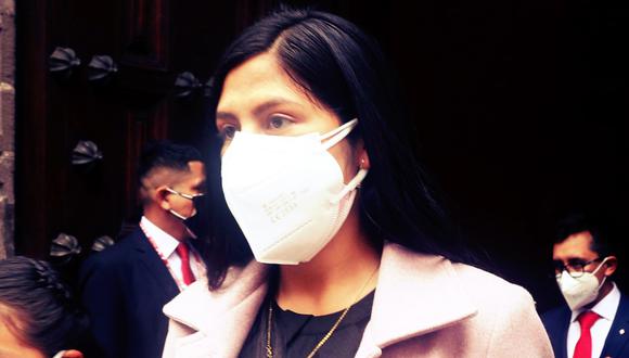 Yenifer Paredes, cuñada del presidente, pide reprogramar cita ante&nbsp;Fiscalización