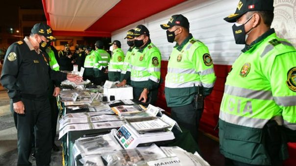 Mininter: Policía desarticuló en Lima 66 bandas criminales y detuvo a 475 personas en 36&nbsp;horas