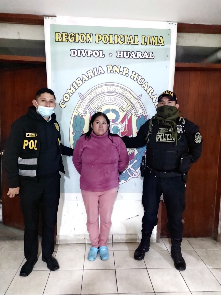 Detienen a mujer, requisitoriada tres veces por tráfico ilícito de&nbsp;drogas