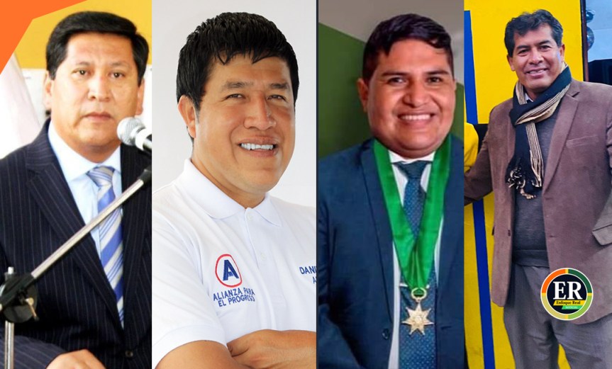 Fotocheck político de los candidatos para la alcaldía de Chancay, José Ramos&nbsp;Casazola