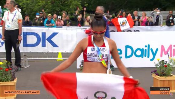 Orgullo Peruano: Kimberly García logró el oro en Mundial de Atletismo de Oregon&nbsp;2022