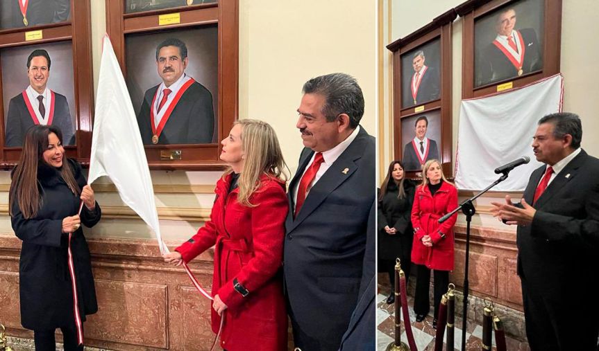 Manuel Merino es homenajeado en el Congreso, a una semana de su blindaje por caso Inti y&nbsp;Bryan