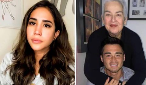 Melissa Paredes reaparece en la casa de madre de Rodrigo Cuba junto a su hija y se queda a&nbsp;dormir