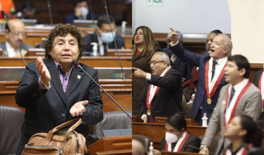 Susel Paredes sobre gritos en mensaje de Pedro Castillo: “La conducta de los fujimoristas es una&nbsp;vergüenza”