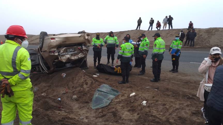 Un muerto dejó accidente registrado en la Variante de&nbsp;Pasamayo