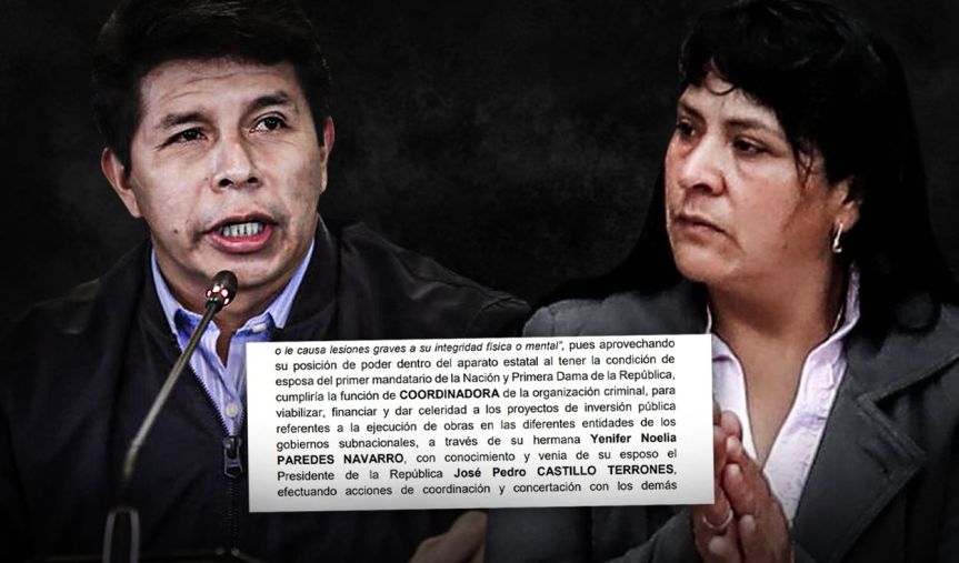 Lilia Paredes coordinaba red criminal desde Palacio de&nbsp;Gobierno