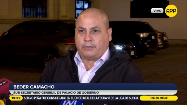 Beder Camacho: «No se ha perdido ninguna imagen en el Despacho Presidencial, ha sido una falla&nbsp;técnica»