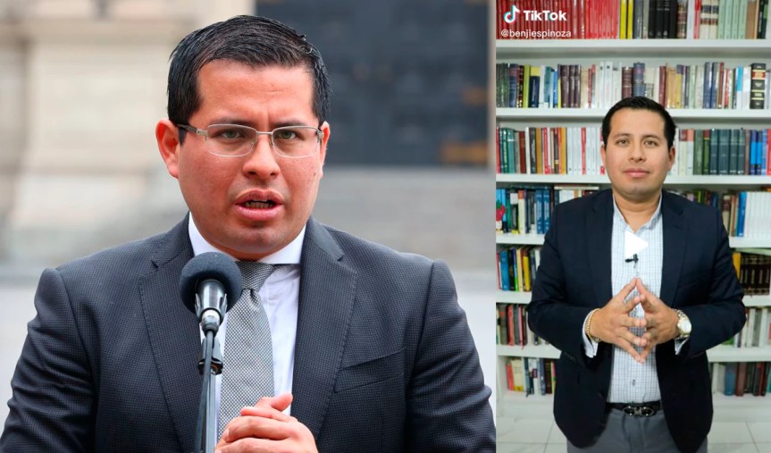 Benji Espinoza, el abogado que triunfaba en TikTok antes de defender a Pedro&nbsp;Castillo