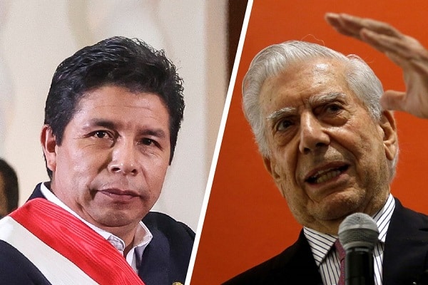 Vargas Llosa tilda de ‘analfabeto’ a Castillo: «Es el peor presidente en la historia del&nbsp;Perú»