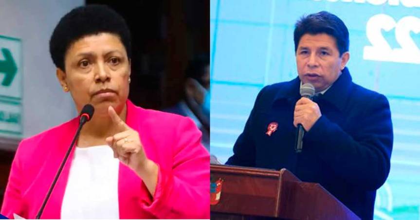 Congresista Martha Moyano: Si Pedro Castillo no sale de Palacio de Gobierno, optaríamos por&nbsp;irnos