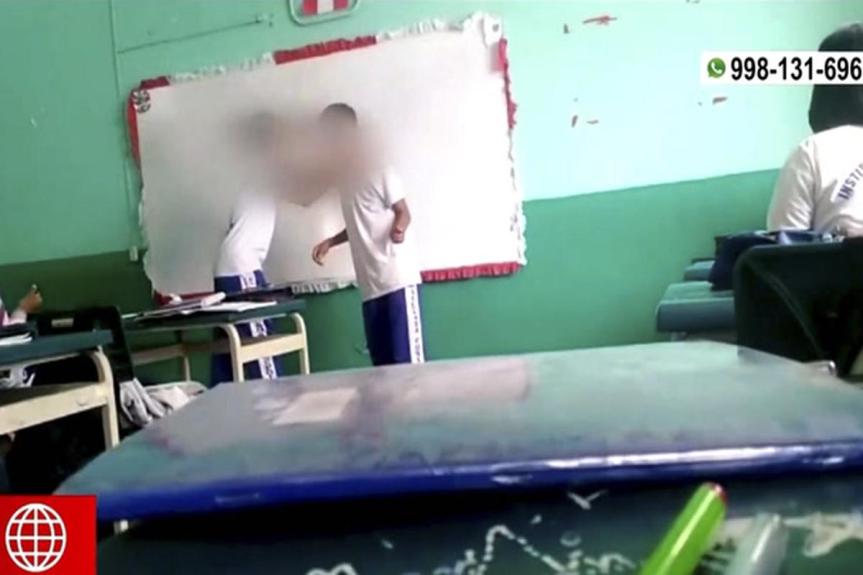 Profesor que hizo pelear a dos alumnos: “Era para que desfoguen su&nbsp;estrés”