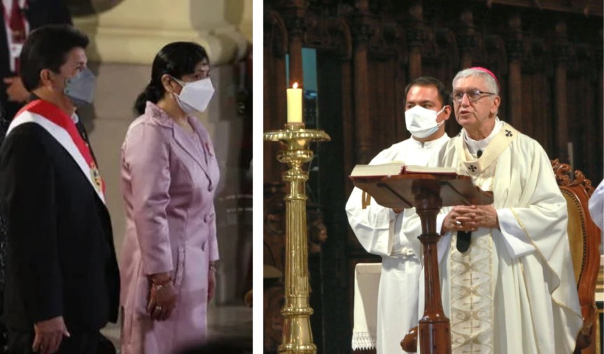 Pedro Castillo y la sutil manera con la que el arzobispo le habría pedido su renuncia al&nbsp;presidente