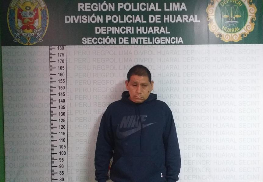 PNP capturó a requisitoriado y presunto implicado en asesinato a policía en&nbsp;Chancayllo
