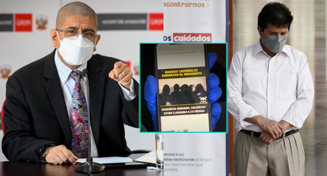 Pedro Castillo estaría recibiendo amenazas de muerte, según ministro Dimitri&nbsp;Senmache