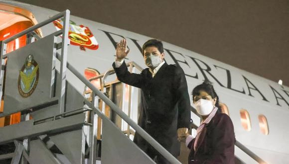 Pedro Castillo: Lilia Paredes viaja con él a EE.UU pese a pedido de impedimento de salida del&nbsp;país