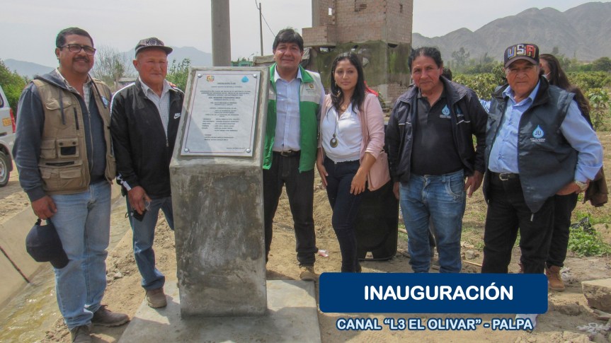Inauguración del canal L3 en la Comisión de Usuarios&nbsp;Palpa