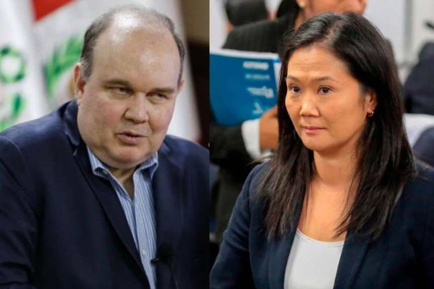 Rafael López aliaga pide a Keiko Fujimori «dejar a un candidato de consenso» en las próximas elecciones&nbsp;presidenciales