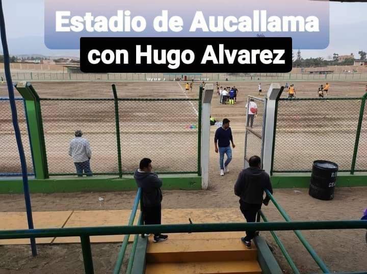 Estadio de Aucallama: enmienda&nbsp;tardía