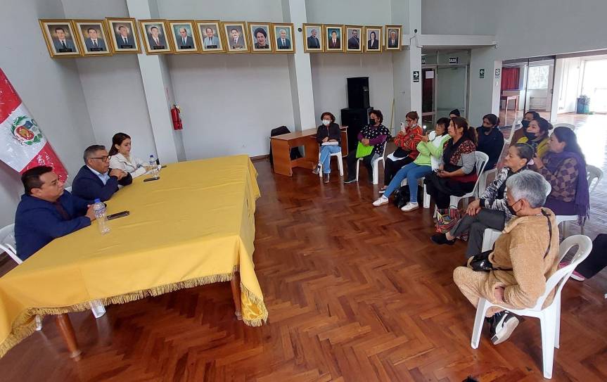 Vecinos del sector sur este de Huaral fueron recibidos por el gerente municipal y el gerente de Desarrollo&nbsp;Urbano