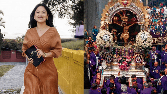 Katy Jara y su polémico mensaje sobre procesión del Señor de los&nbsp;Milagros