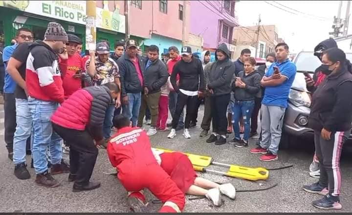 Huacho: Mujer quedó gravemente herido en accidente de&nbsp;tránsito