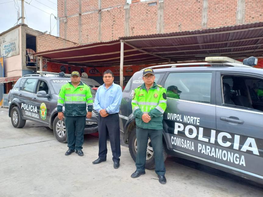Gore Lima entrega camionetas operativas a la PNP tras una reparación y mantenimiento técnico&nbsp;integral