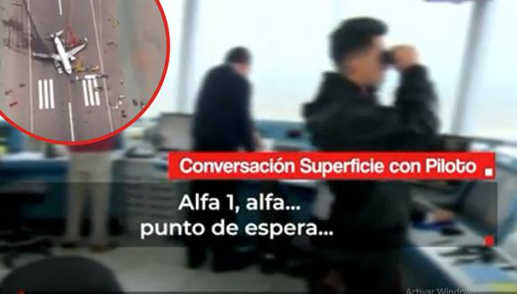 Estos son los audios de la torre de control previos al accidente en&nbsp;aeropuerto