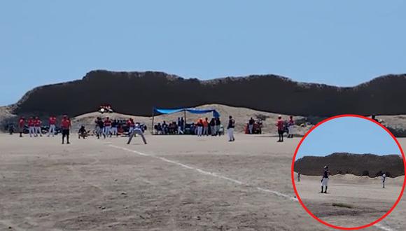 La Libertad: Extranjeros usan zona intangible de Chan Chan para jugar&nbsp;béisbol