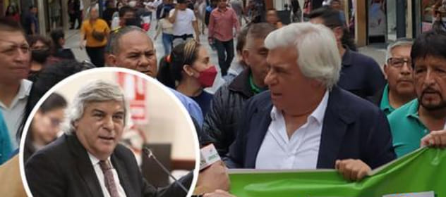 Fernando Olivera marcha por adelanto de elecciones; «que se vayan&nbsp;todos»