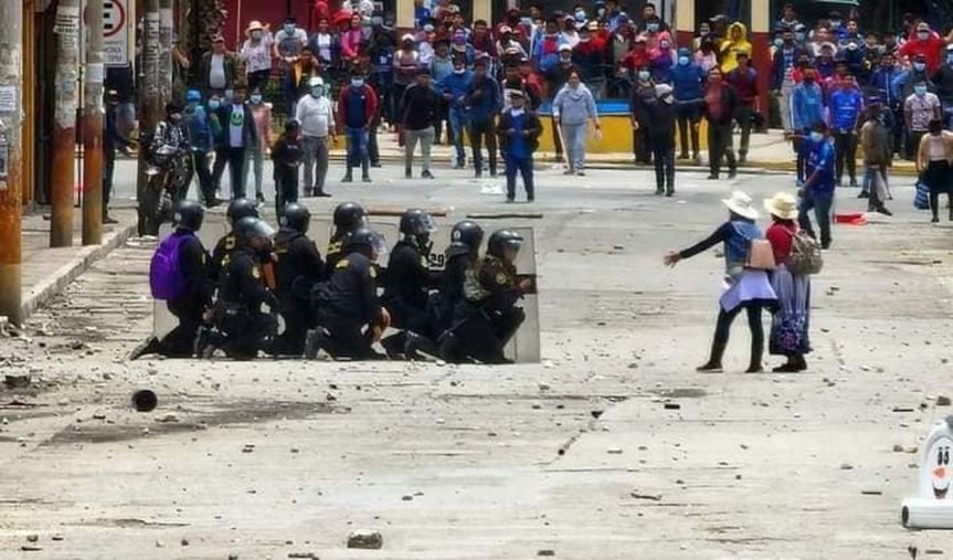 Niña que recibió perdigón en el ojo durante protestas en Apurímac necesita traslado urgente a&nbsp;Lima